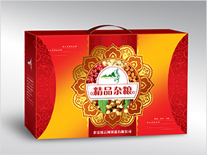 北京清云河果蔬公司雜糧干果包裝設計