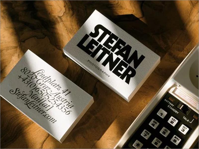 Stefan Leitner攝影logo設計