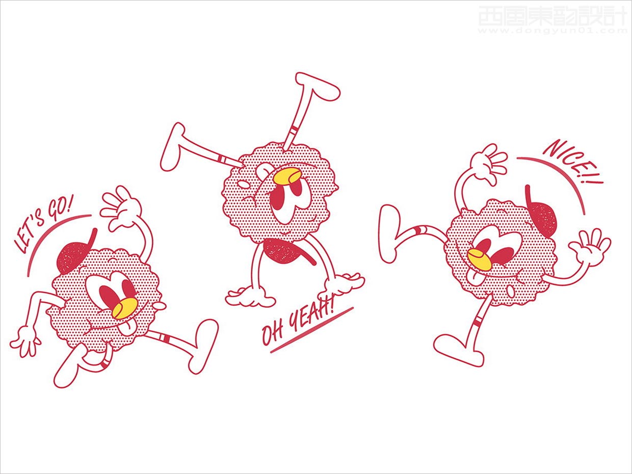 韓國Ottogi早餐玉米片吉祥物卡通形象設計