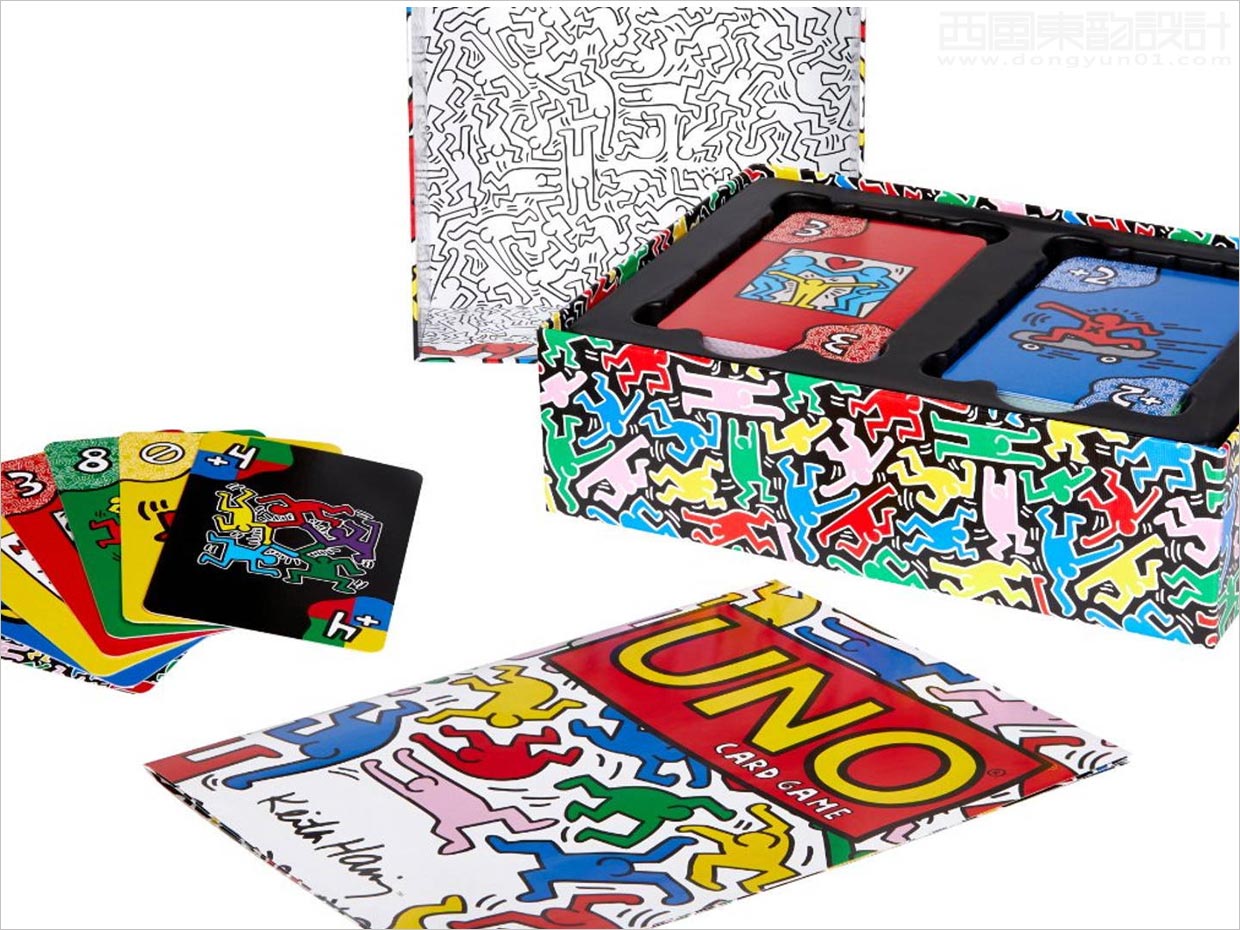 Keith Haring 的 UNO 沉浸在傳統中，但又融入了現代藝術